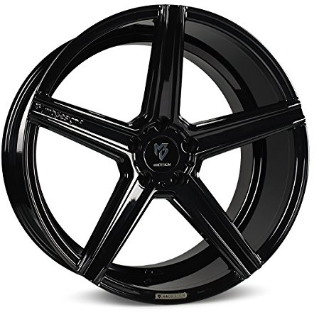Felge mbDESIGN KV1 8,5x19 5x112 ET45 75.0 5R Glanzschwarz