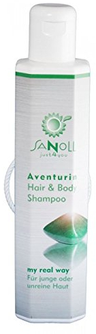 Sanoll just4you Aventurin Haar- und Body-Shampoo 200 ml