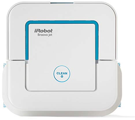iRobot B01IEEVE76 Braava Jet, Iron, 33 W, 2 liters, White