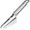 Fackelmann Nirosta Squamapesce Professionale, Materiale Acciaio Inossidabile, Manico ergonomico con Foro, Dimensioni 20 cm di Lunghezza, Colore Argento