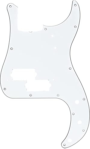 Fender Pickguard ´62 Precision Bass White 3-Ply