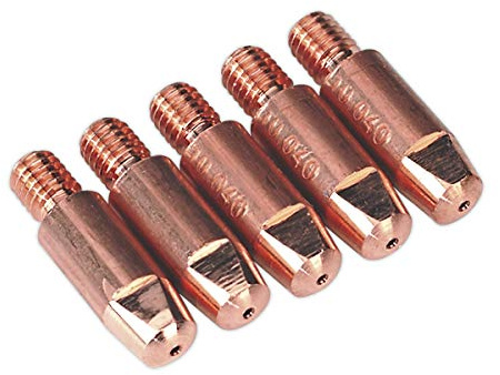 Sealey Mig922 Contact Tip 1.2Mm Aluminium Tb25/36 Pack of 5