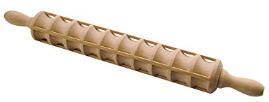 MAAJ® RAVIOLIHOLZ RAVIOLIROLLE RAVIOLATORE BUCHE FÜR 40 GROSSE RAVIOLI
