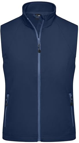 James & Nicholson Damen Softshell Weste - Taillierte Weste aus elastischem Softshell