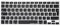 MiNGFi Copritastiera Silicone italiano per MacBook Pro 13 A1278 A1425 A1502 (2008–2017), Air 13 A1369 A1466 (2010–2017), Pro 15 A1398 A1286 (2008–2015), Pro 17 A1297 (2011) EU/ISO - Nero