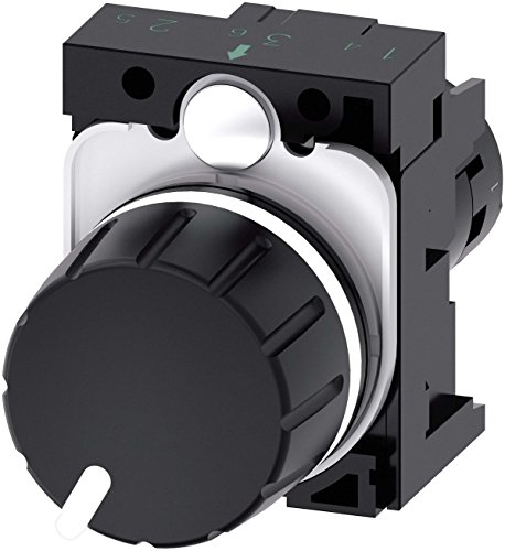SIEMENS Sirius – potenciometro Compact Rond en Plastique Noir 4,7 K Ohm