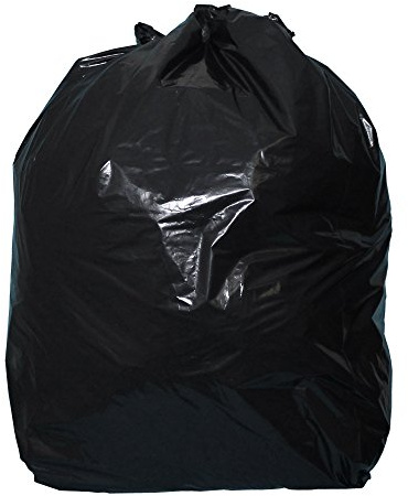 drinkstuff Super Heavy Compactor Sacks 20 x 34 x 47 - Pack of 100 - Black Bin Liners