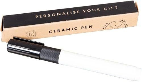 Black Ceramic Pen - Personalisation Pen for Mugs