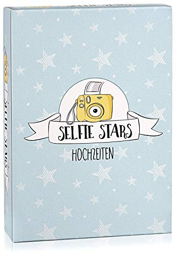 Spielehelden Hochzeitsspiel: Selfie Stars Hochzeiten - Kreative und lustige Fotoaufgaben – Tolles Spiel für Gäste oder Geschenkidee für das Brautpaar