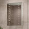 Illuminated Bathroom Mirror Cabinet with LED Lights 500x700mm - Hollis Bathroom Mirror Cabinets with Lights, Shaver Socket & Demister Pads, Adjustable Shelves Lighted Medicine Cabinet for Storage