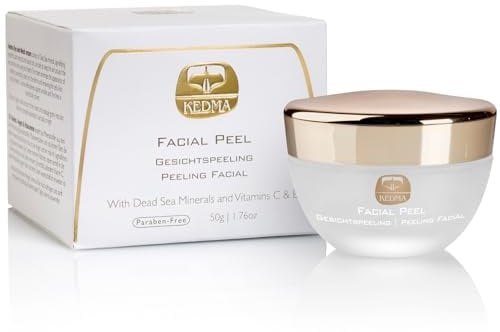 Kedma - Exfolierendes Gesichtspeeling mit Fruchtextrakten - Aufhellend und Glättend - Für alle Hauttypen - 50ml
