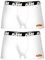 KTM by Freegun Boxershorts für Herren Unterwäsche Pant Men´s Boxer 6 er Pack, Farbe:White, Bekleidungsgröße:L