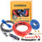 LEIGESAUDIO 8 Gauge Subwoofer Wiring Kit Ture 8 AWG Amplifier Installation Wiring Kit - Car Amp Wiring Kit Helps You Make Connections and Brings Power to Your Radio, Subwoofer and Speakers