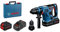 Bosch Professional BITURBO GBH 18V-34 CF Cordless Rotary Hammer (w. SDS Plus Quick-Change Chuck, 5.8 J, incl. Bluetooth Module, 2 x 8.0 Ah ProCORE18V Battery, GAL 1880 CV Charger, in Carrying case)