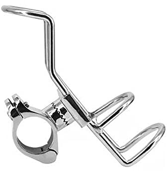 Boot Angelrutenhalter,MoreChioce Edelstahl Kajak Rutenhalter Klemme Angelruten-Haltern für Fischerboot Kajak Yacht Klemmrohrdurchmesser 32mm