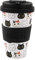 IDRINK®- RPET-Kaffeebecher mit Silikonverschluss zum Öffnen, leicht zu tragen 435 ml Becher zum Mitnehmen aus recyceltem Kunststoff 8,7 x 8,7 x 15 cm 435 ml (CATS)
