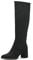 MARCO TOZZI stivali alti ed eleganti da donna con tacco e design a punta color nero (black) 38 EU