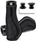 REETEE Puños para Bicicleta Antideslizante Caucho Puños Manillar Bicicleta, Aluminio Cerradura única de 22mm Universal Puños MTB, Mango de Bici Ergonómicos para Montaña/BMX/Scooter (Negro)