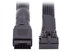 CY 12VHPWR ATX3.0 PCI-E 5.0 Power Modular Cable Male to Female Down Angled 90 Degree Extension 17cm Compatible for 3080 3090TI PSU 16Pin