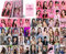 GUNBAK Kpop Fotokarten (55 Stück, 5,5 x 8,5 cm, Rosa) I-DLE I FEEL Lomo Fotokarten (Queen) Geschenk für Fans