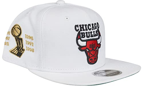 New Era 9Fifty Original Snapback Cap - Chicago Bulls weiß