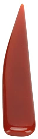 10 cm natürlicher roter Achat Messer hochglanzpoliert Gold Silber Schmuck Hand Polieren Polierer,Polieren Polierwerkzeug für Gold,Silber, Schmuck,Tonhandwerk,Juwelierwerkzeug(rot)