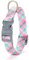 YUDOTE Dog Collars Small Reflective Braid Flat Rope Collar with Safety Buckle Adjustable Soft Cord Coller for Active Female Canines Daily Use,SkyBlush