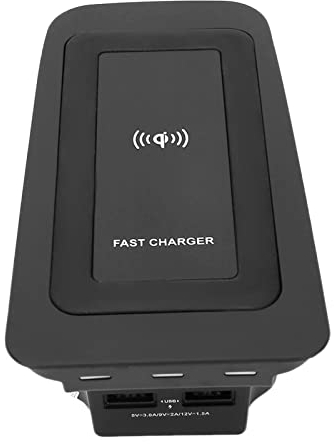 Kabellose Kfz Ladegeräte, 15W Wireless Ladeplatte Induktion Autoladeplatte Kabellose Autoladegeräte Auto-Ladeplatte für S60/V60/XC60/S90/V90/XC90