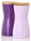 AdHoc MP124 Set Pfeffer- und Salzmühle Twin, CeraCut® Keramik Mahlwerk, dark purple&light purple