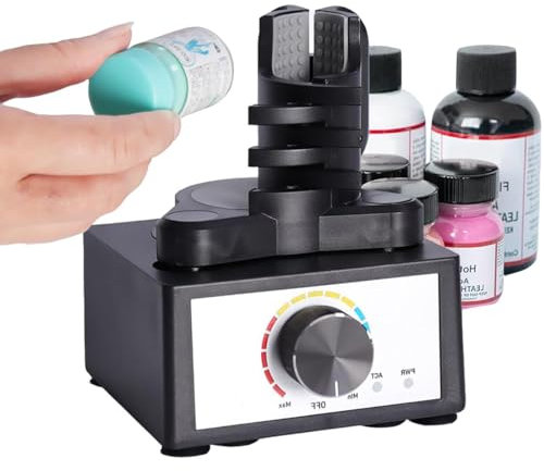 Mezclador de pintura, mini mezclador vórtice manos libres, agitador de pintura modelo DIY, agitador de pintura de ajuste de 3 velocidades, capacidad de 10-100 ml, mezcla de pintura para laboratorio,