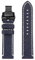 Mefloar Seestern-Lederarmband, passend for Tissot T125.617 T120.417/Black Knight/Hamilton/MIDO, 22mm Herren-Uhrenarmband(Blue White-black Folding)