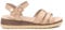 REFRESH - Sandalia Mujer Beige - Calzado Cómodo y Versátil - Moda casual - Modelo 17267303 (Talla 40)