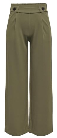 JdY Women's Jdygeggo New Long Pant JRS Noos Wide Leg Culotte, Capers, XL / 32L