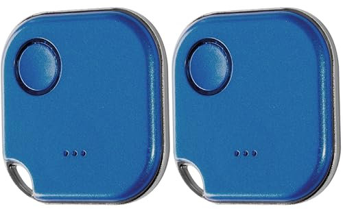 SHELLY Bluetooth Schalter u. Dimmer, Blu Button1, Plug&Play, blau, 2er Set