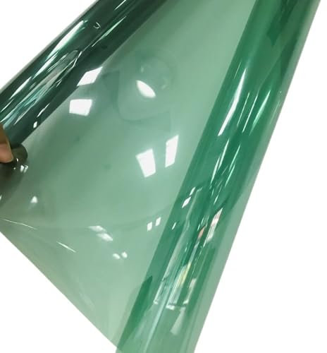 QIUSHIBO Car Window Tinting Film 50CM X 300CM Green Car Side Window Tint Solar Films 68% VLT Auto House Glass Foils Car Window Tint