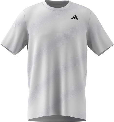 adidas Men's Club Tennis Climacool Graphic T-Shirt, White, XXL