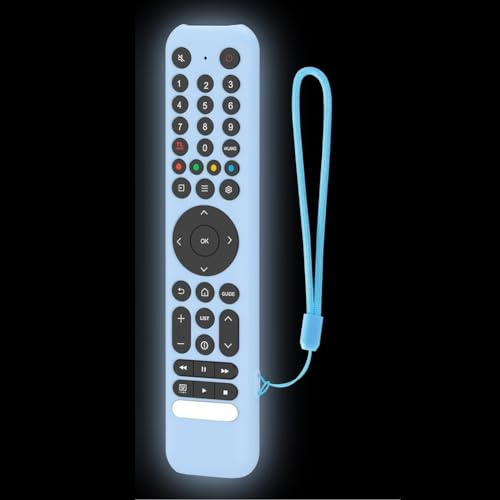 TCL RC716/RC833 - Custodia protettiva in silicone per telecomando, progettata per resistenza agli urti e durata (blu notte)