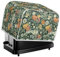 Kuiaobaty Pumpkins Floral Toaster Covers 4 Slice Dust Protection Toaster Bags with Hook, Countryside Style Protective Cover for Bread Machine,M
