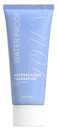 Natürliches Make-up Foundation,Lang anhaltende Volldeckende Concealer Flüssigkeit - Damen Makeup Foundation für Fettige, Trockene, Mischhaut und Empfindliche Haut