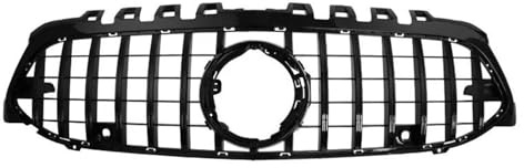 Griglie anteriori radiatori Griglia Paraurti Anteriore Per Mercedes Per Benz Classe A W177 2018-2023 A180 A200 A220 A250 GT Style Car Hood Racing Grill Griglie anteriori