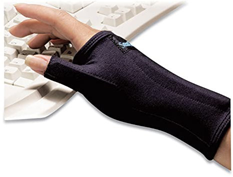 IMAK Smart Glove Thumb and Wrist Support, Helps, Prevent & Relive Wrist & Thumb Pain from Carpal Tunnel Syndrome (RSI), Ideal to Use with PC, Keyboard, Mouse, Gaming (Medium)