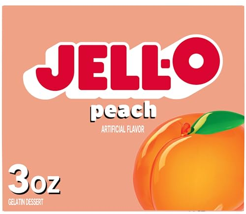 Jell-O Peach Gelatin Dessert 85g