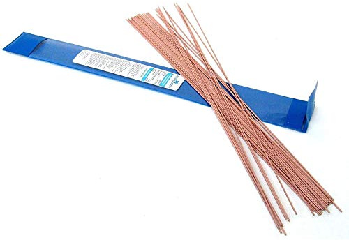 3S SuperSamaStore Baguettes de Brasage Cuivre avec 2% Argent – Ag2CuP | Baguettes de Brasage Cuivre-Phosphore pour Soudage Tuyauteries, Ø 2 x 500 mm, Paquet 0,5 kg