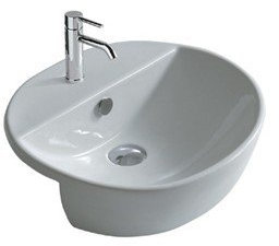 Galassia - Lavabo cm 50 Semincasso Galassia serie M2