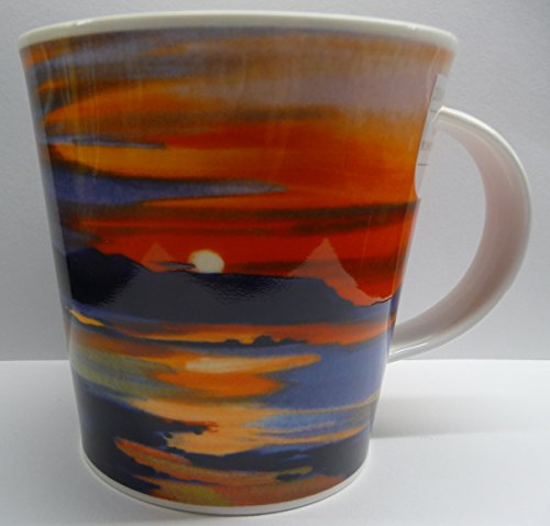 Dunoon Bone China Red Skies Mug (Sunset)