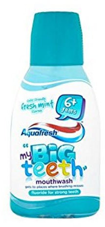 Aquafresh AQUAFRESH BIG TEETH MOUTHWASH MINTY 300M