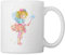 Spreadshirt Prinzessin Lillifee mit Konfetti Tasse, One size, Weiß
