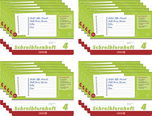 Brunnen Schreiblernheft (20, Lineatur 4)