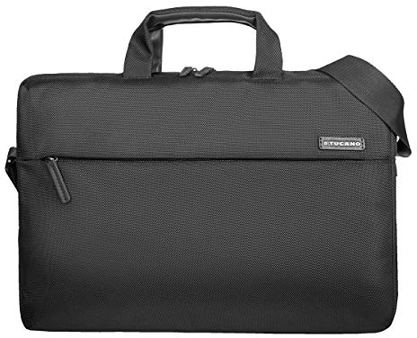 Tucano Free & Busy - Laptoptasche 14 kompatibel mit MacBook Pro 13 15, mit Schultergurt, Trolleybefestigung, für Business, Büro, Uni, Reisen