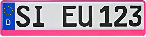 Kennzeichenträger [Pink] von Utsch (0195677)